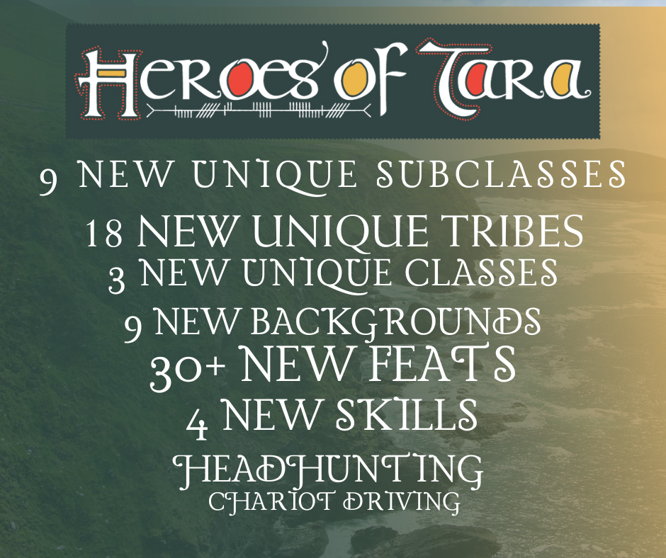 Heroes of Tara Character Art